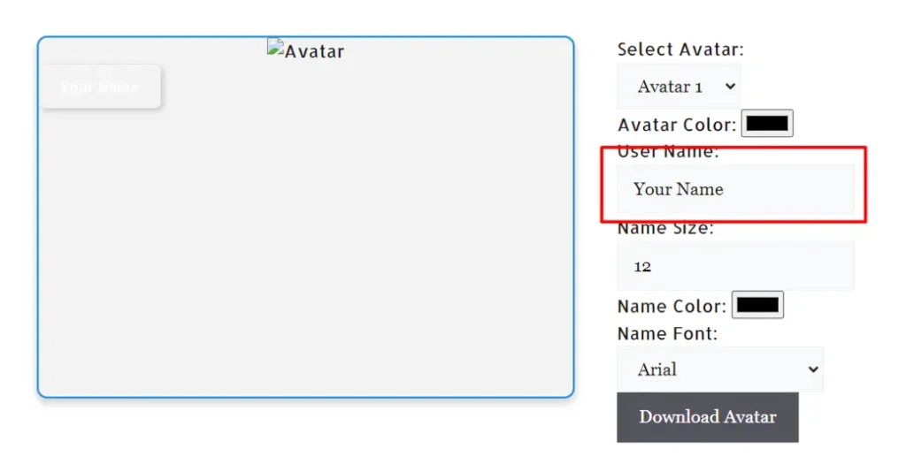Step 1: Enter Your Name