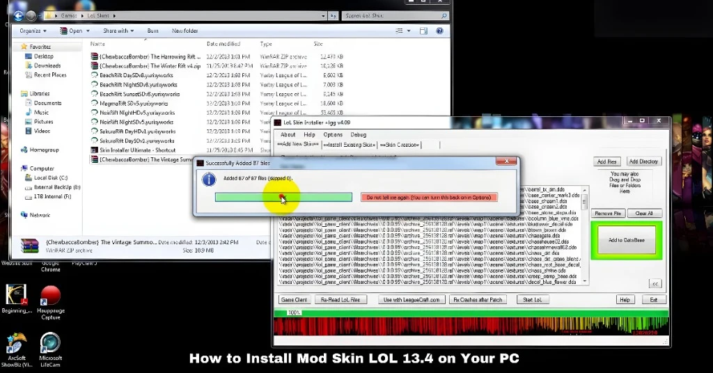 Tips for Using Mod Skin LOL 13.4